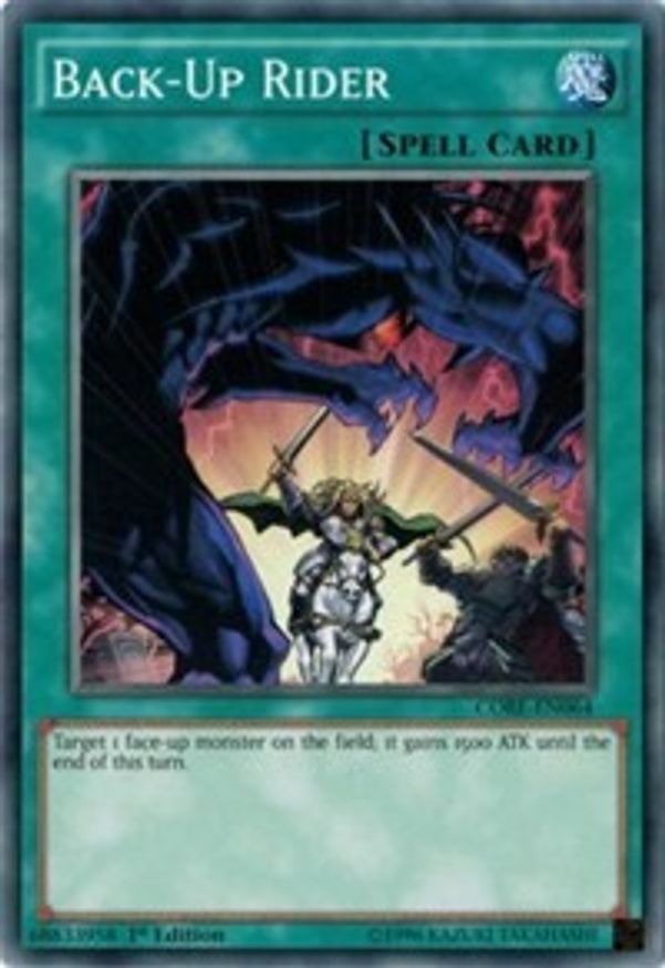 Back-Up Rider | CORE-EN064