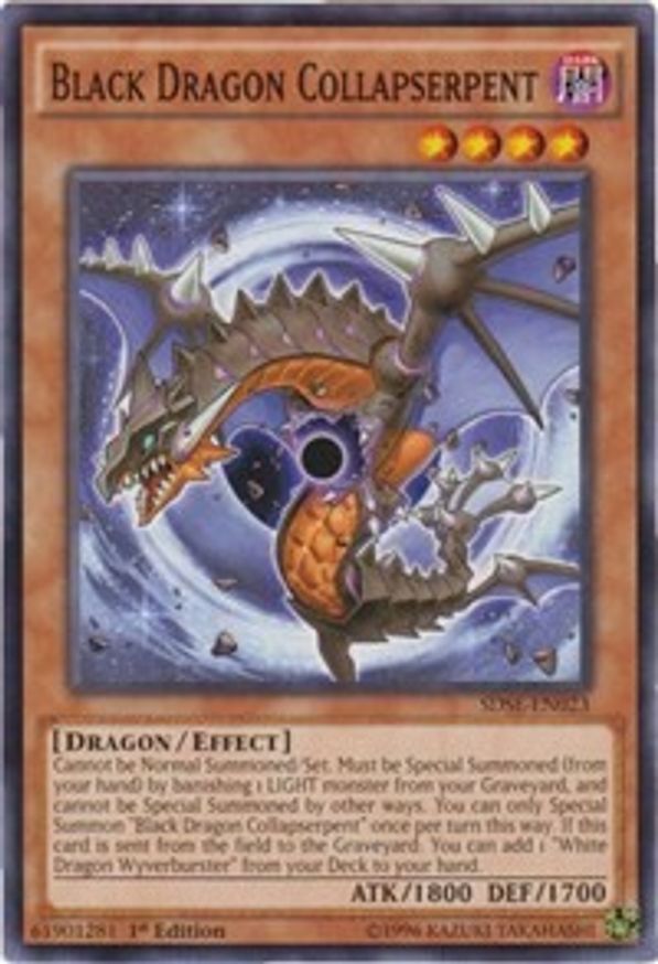 Black Dragon Collapserpent | SDSE-EN023