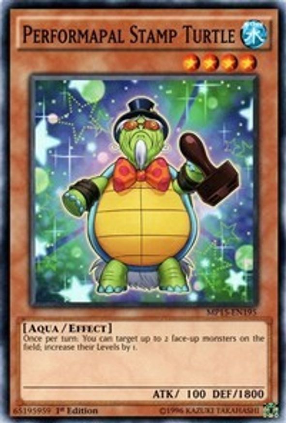 Performapal Stamp Turtle | MP15-EN195