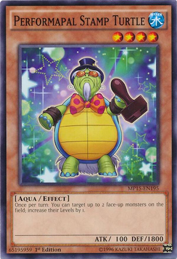 Performapal Stamp Turtle | MP15-EN195