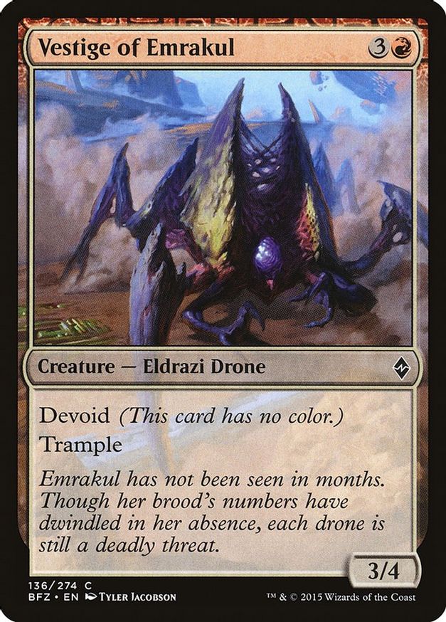 Vestige of Emrakul | 136