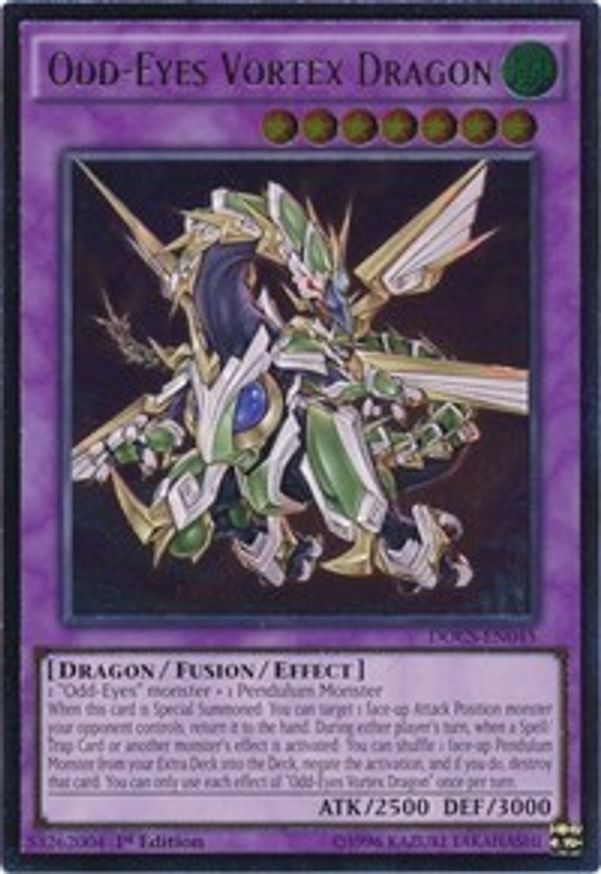 Odd-Eyes Vortex Dragon (UTR) | DOCS-EN045