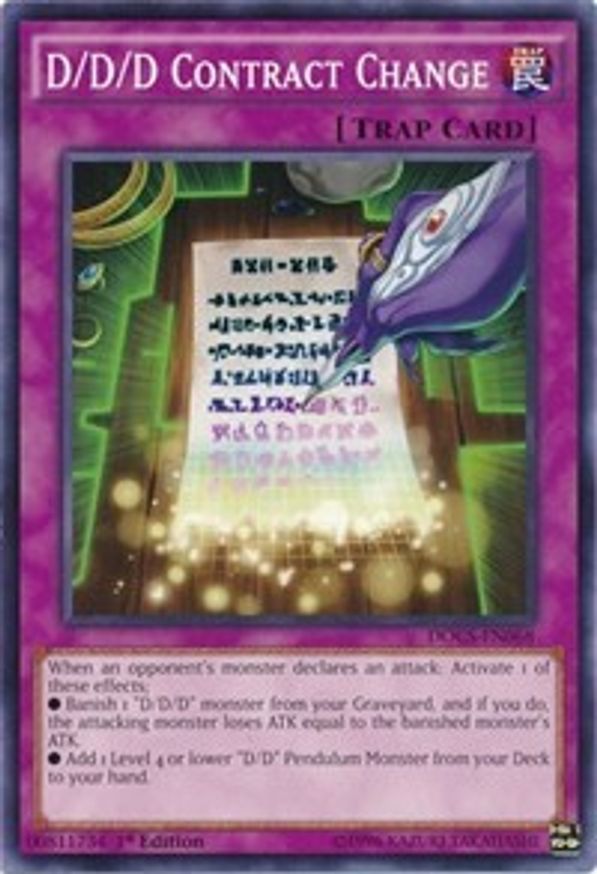 D/D/D Contract Change | DOCS-EN068