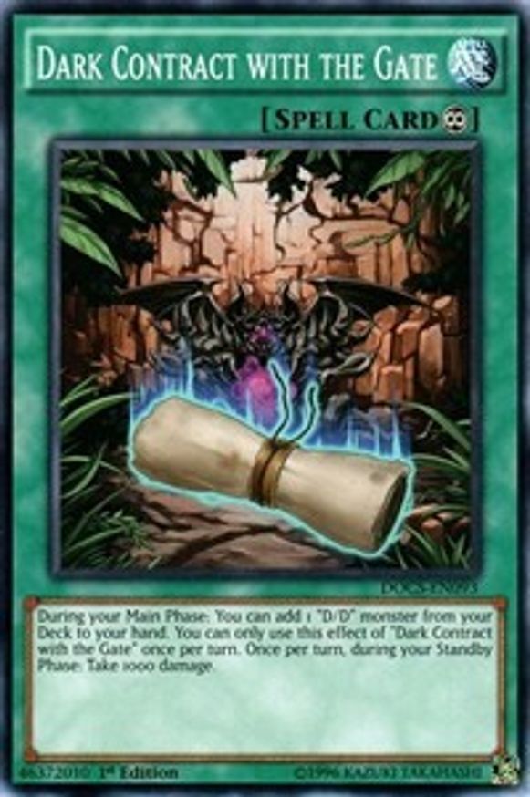 Dark Contract with the Gate | DOCS-EN093