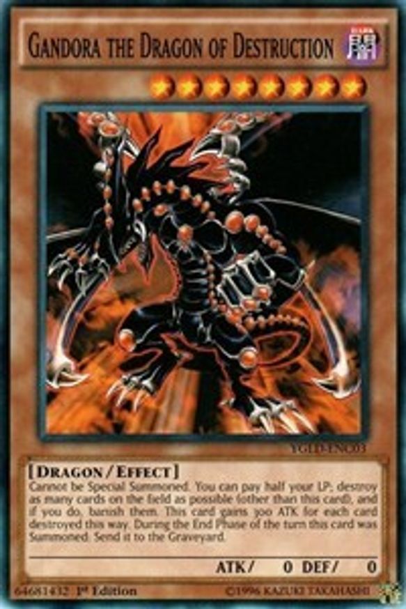 Gandora the Dragon of Destruction | YGLD-ENC03