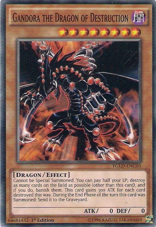 Gandora the Dragon of Destruction | YGLD-ENC03