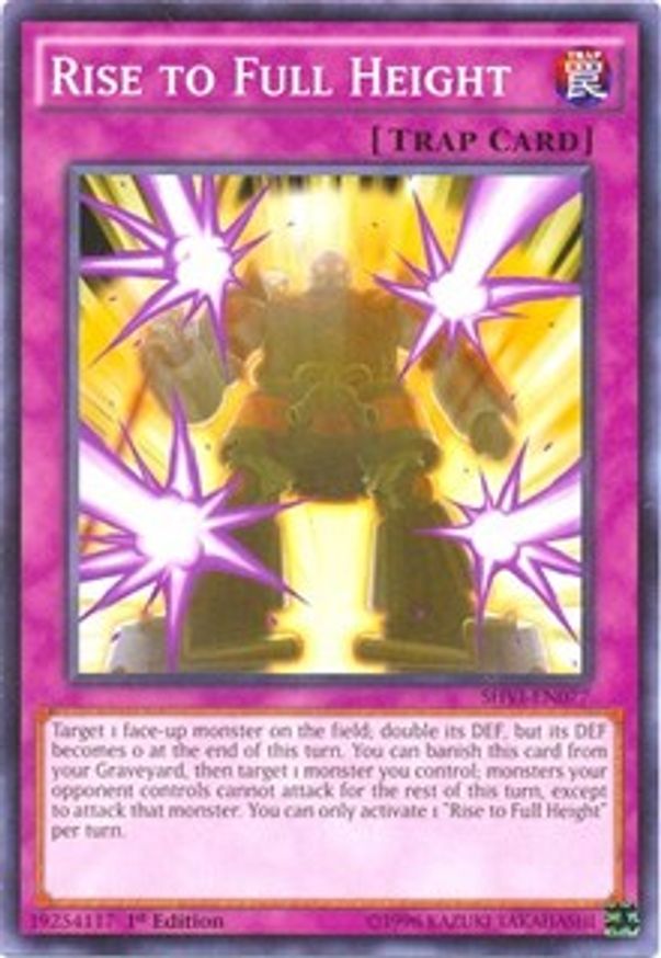 Rise to Full Height | SHVI-EN077
