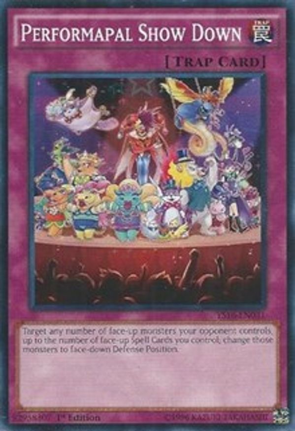 Performapal Show Down | YS16-EN031