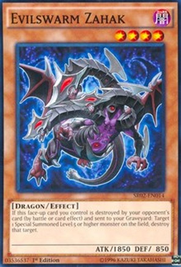 Evilswarm Zahak | SR02-EN014