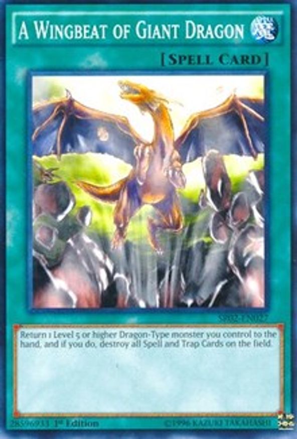 A Wingbeat of Giant Dragon | SR02-EN027
