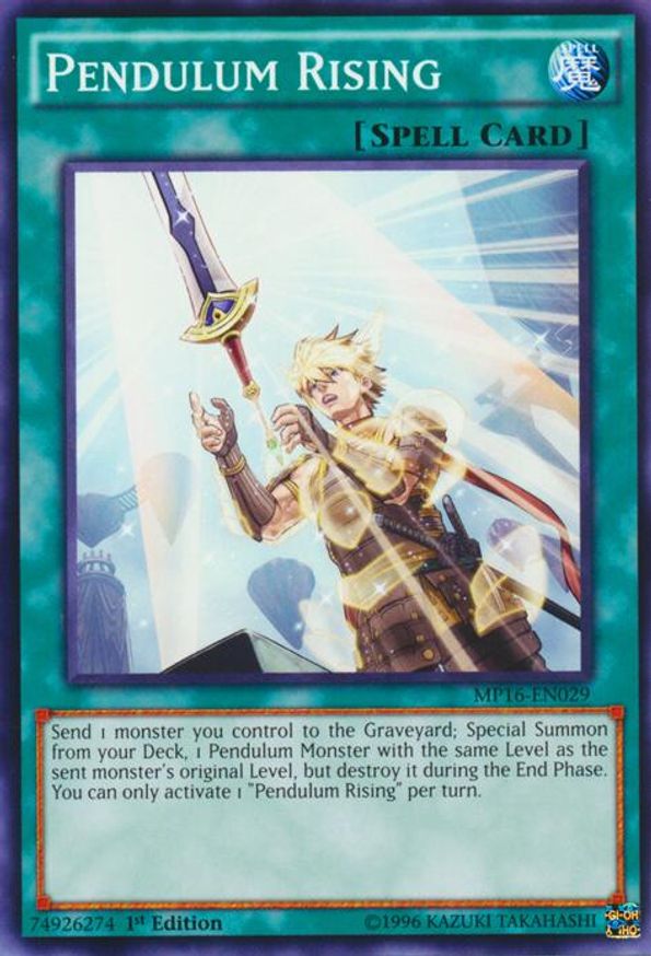 Pendulum Rising | MP16-EN029