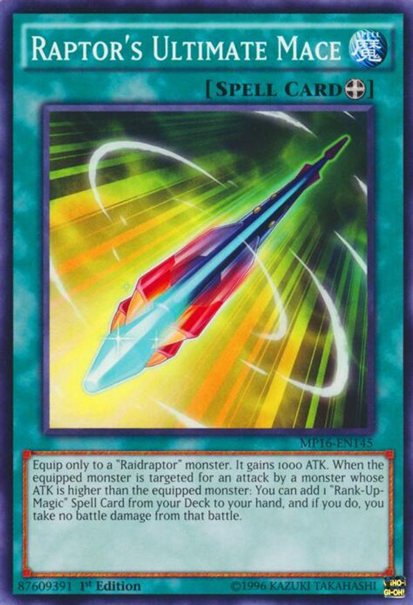 Raptor's Ultimate Mace | MP16-EN145