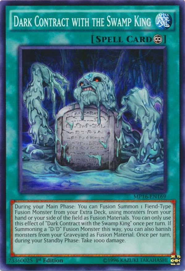 Dark Contract with the Swamp King | MP16-EN169