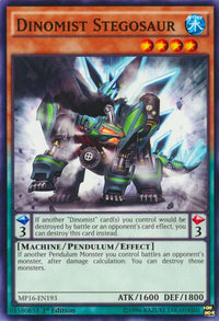 Thumbnail for Dinomist Stegosaur | MP16-EN193