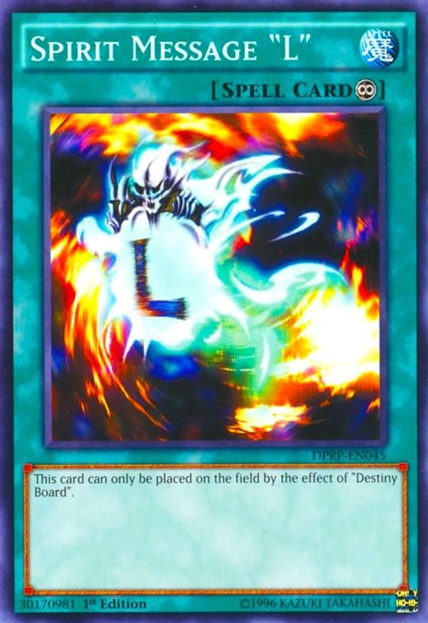 Spirit Message "L" | DPRP-EN045