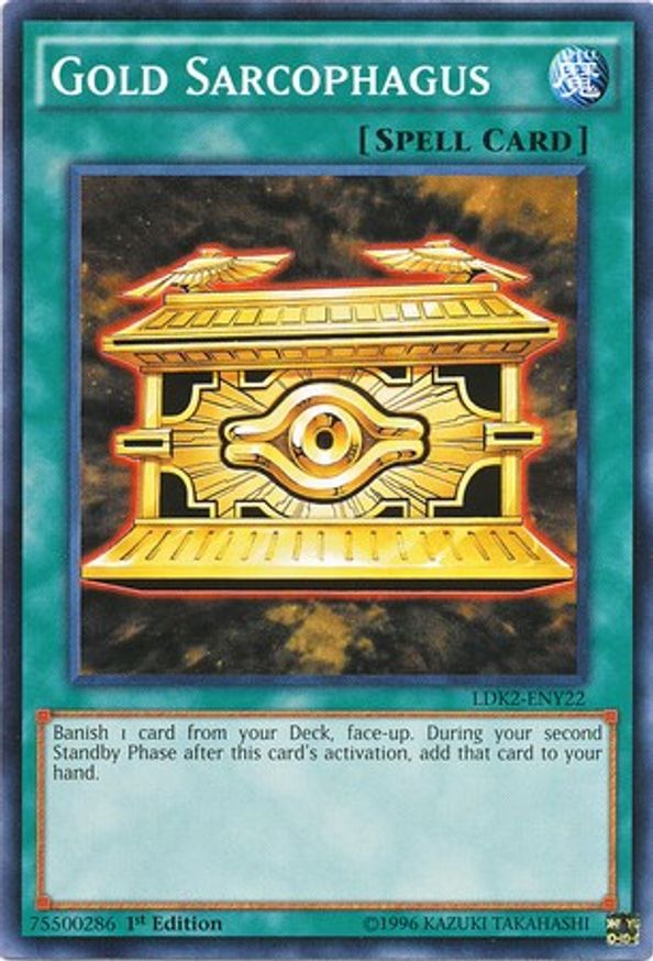 Gold Sarcophagus | LDK2-ENY22