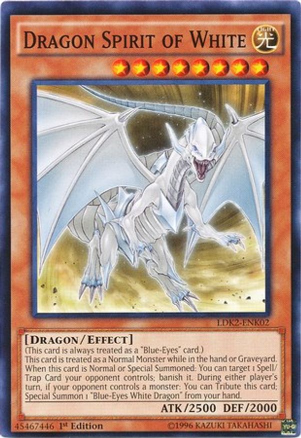 Dragon Spirit of White | LDK2-ENK02