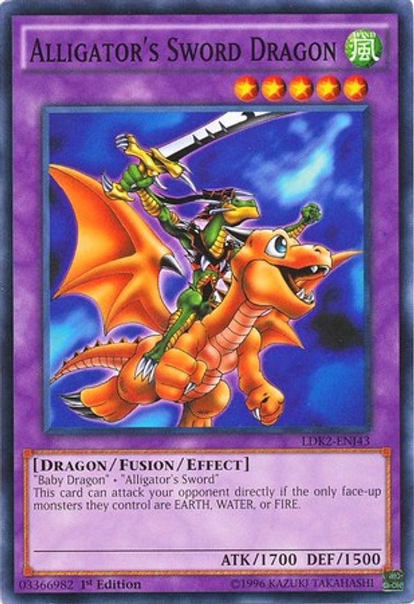 Alligator's Sword Dragon | LDK2-ENJ43