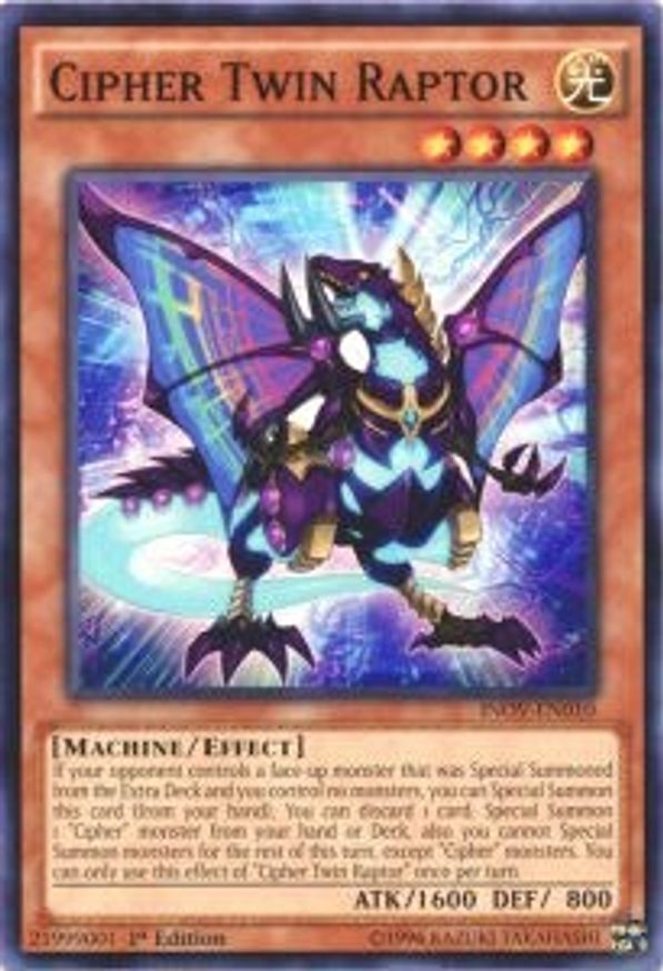 Cipher Twin Raptor | INOV-EN010