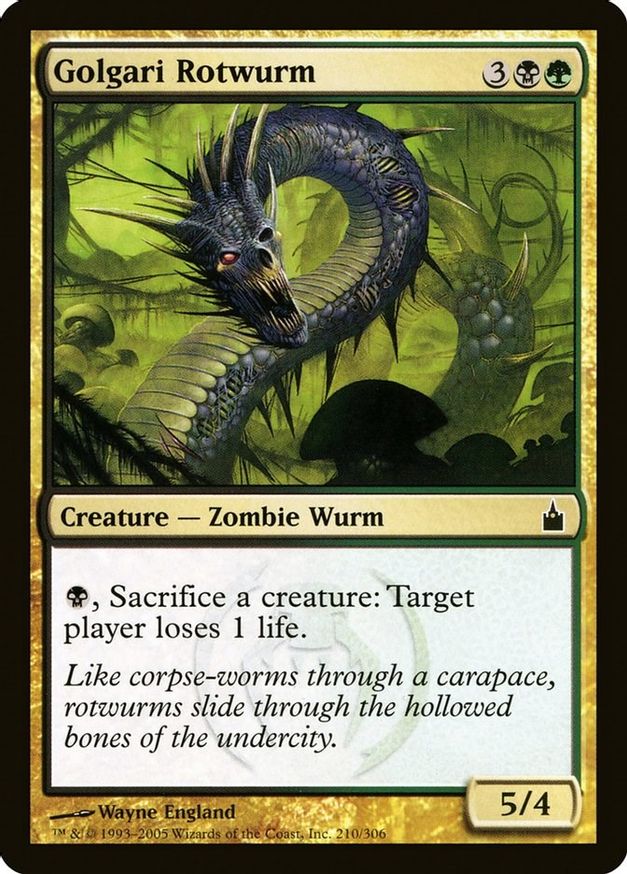 Golgari Rotwurm | 210