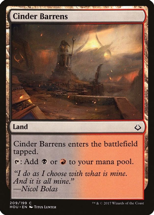 Cinder Barrens | 209