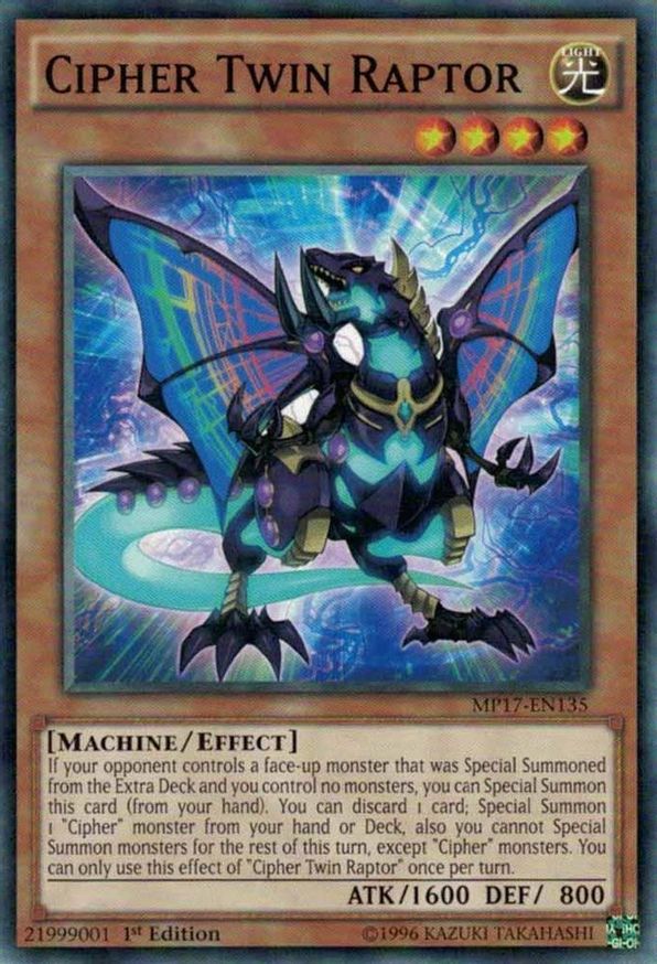 Cipher Twin Raptor | MP17-EN135