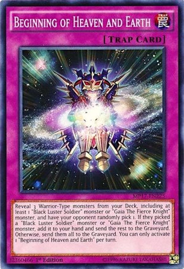 Beginning of Heaven and Earth | MP17-EN225