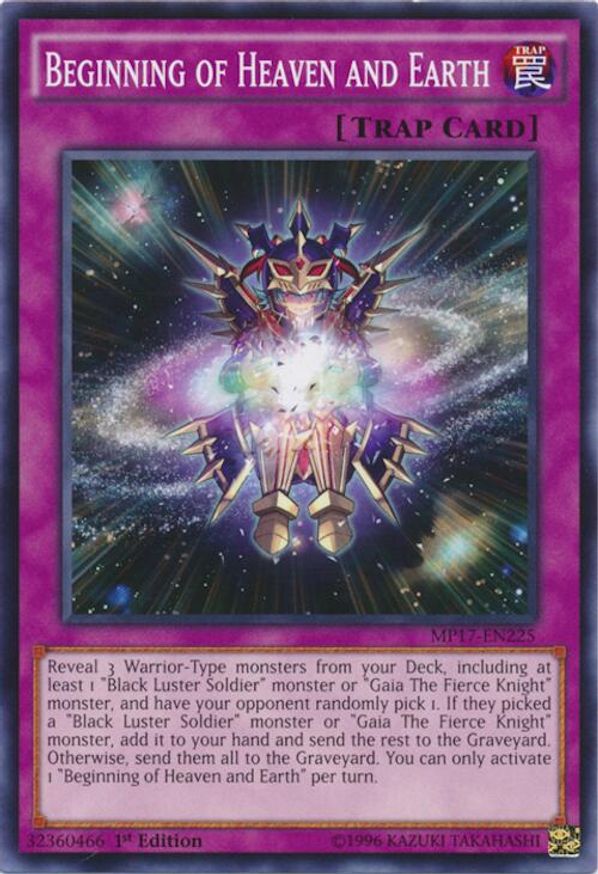 Beginning of Heaven and Earth | MP17-EN225