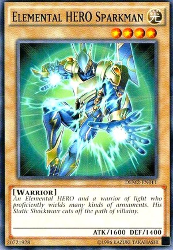 Elemental HERO Sparkman | DEM2-EN011