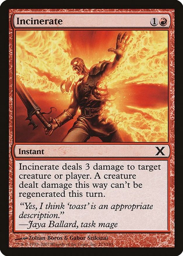 Incinerate | 213
