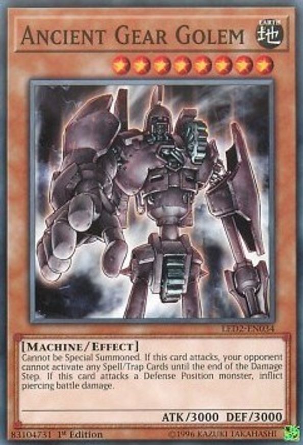 Ancient Gear Golem | LED2-EN034