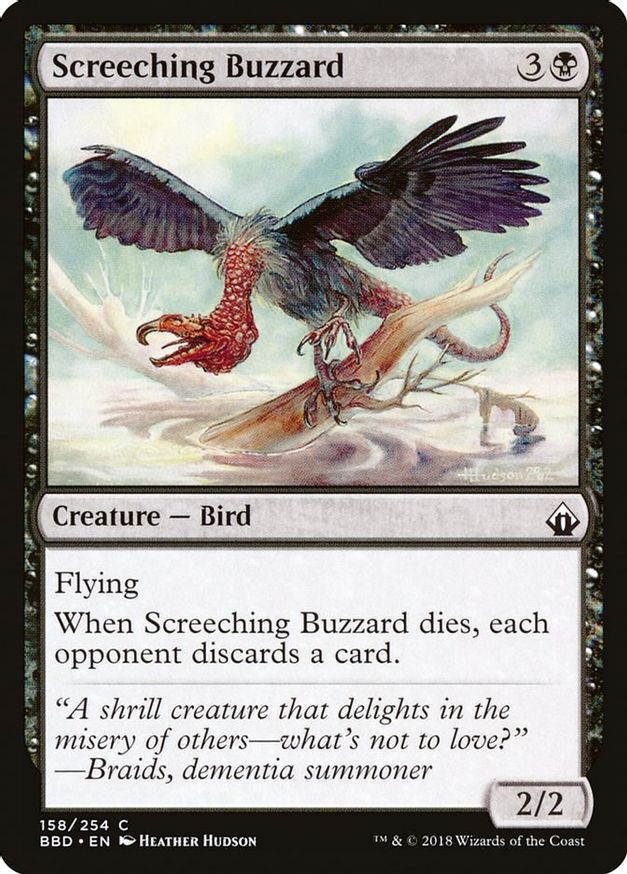 Screeching Buzzard | 158