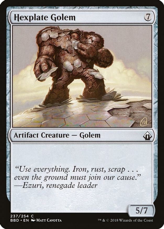 Hexplate Golem | 237