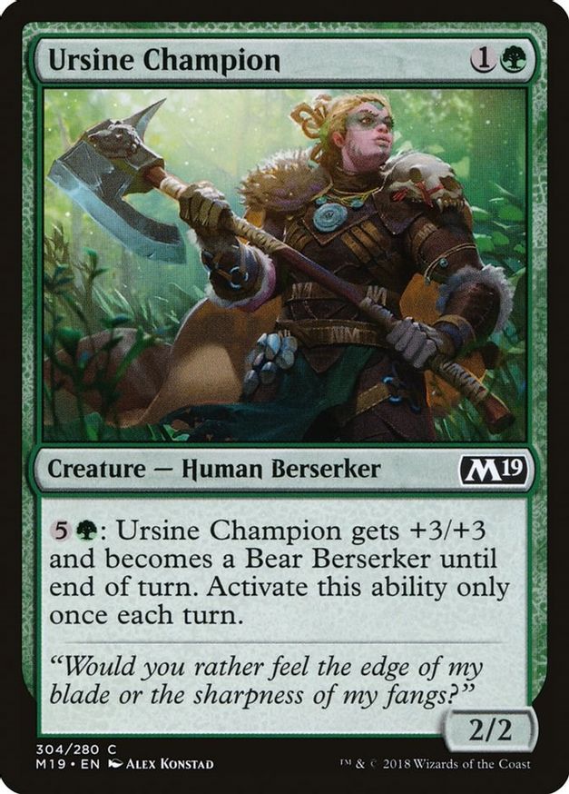 Ursine Champion | 304