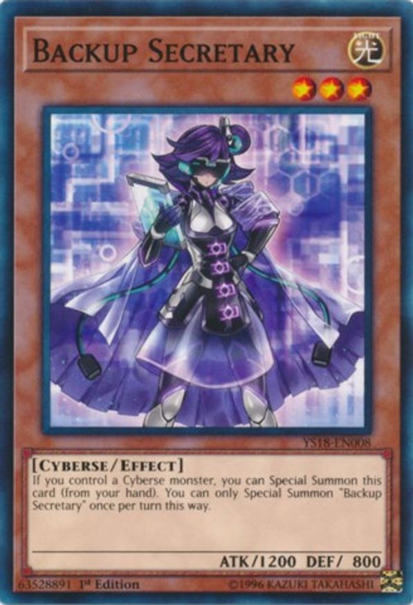 Backup Secretary | YS18-EN008