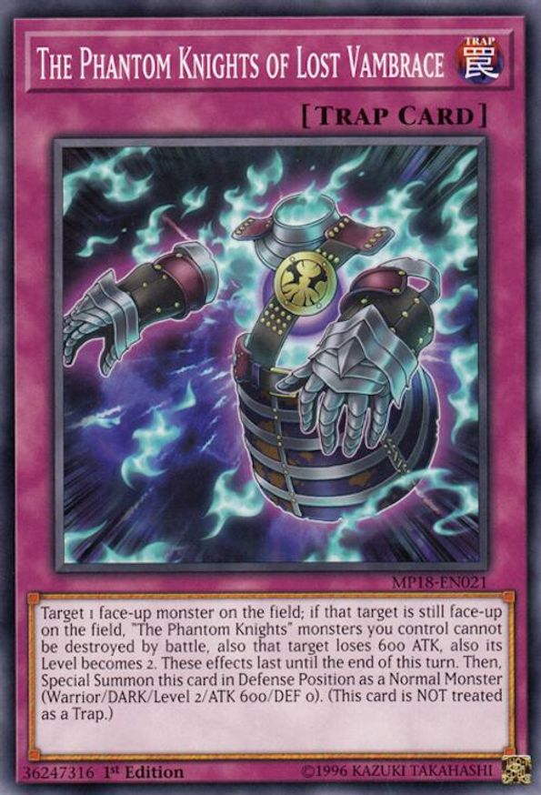 The Phantom Knights of Lost Vambrace | MP18-EN021