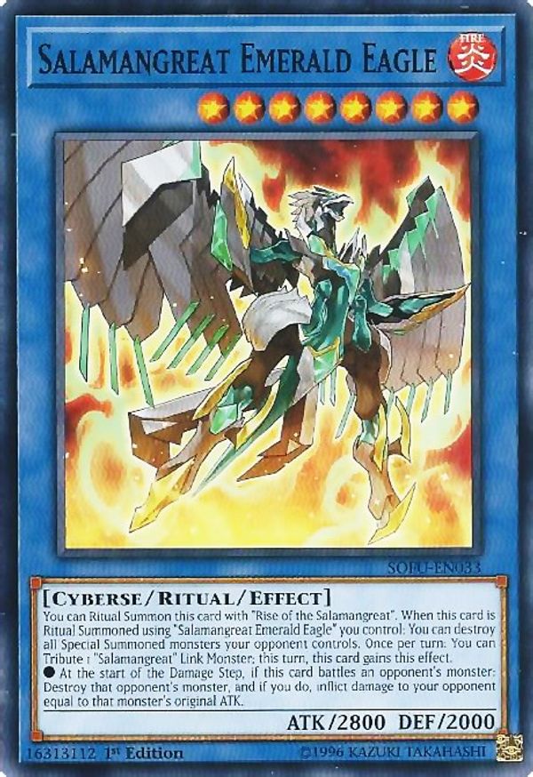 Salamangreat Emerald Eagle | SOFU-EN033