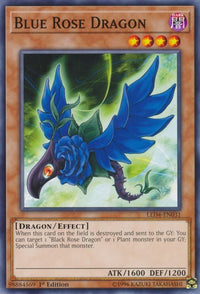 Thumbnail for Blue Rose Dragon | LED4-EN031