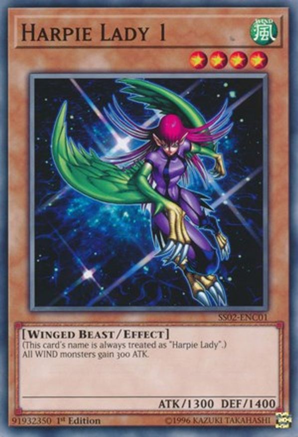 Harpie Lady 1 | SS02-ENC01