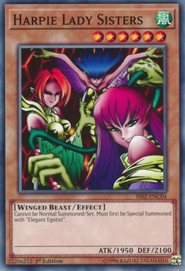 Harpie Lady Sisters | SS02-ENC04