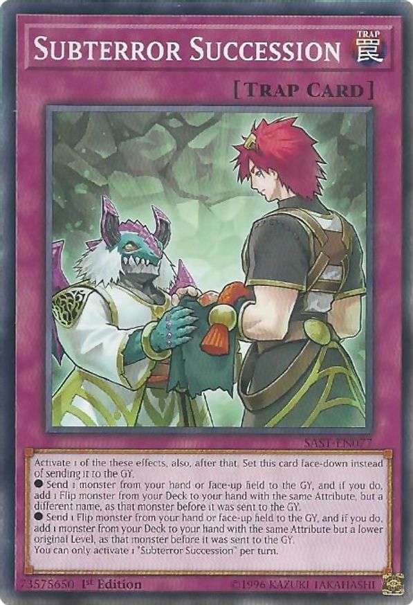 Subterror Succession | SAST-EN077
