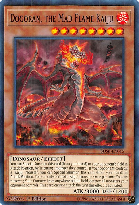 Dogoran, the Mad Flame Kaiju | SDSB-EN015