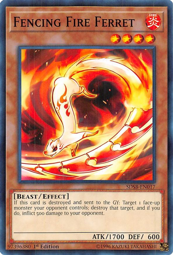 Fencing Fire Ferret | SDSB-EN017