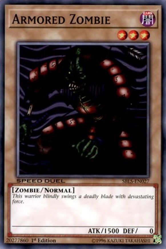 Armored Zombie | SBLS-EN027