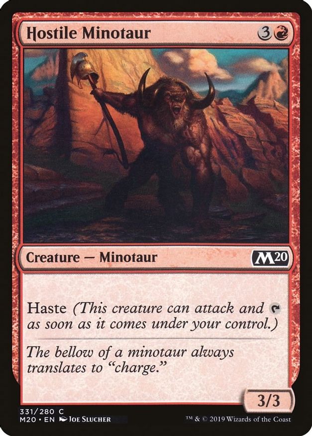 Hostile Minotaur | 331