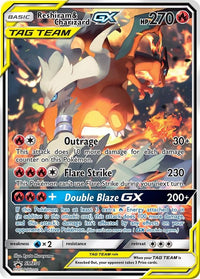 Thumbnail for Reshiram & Charizard GX - SM201