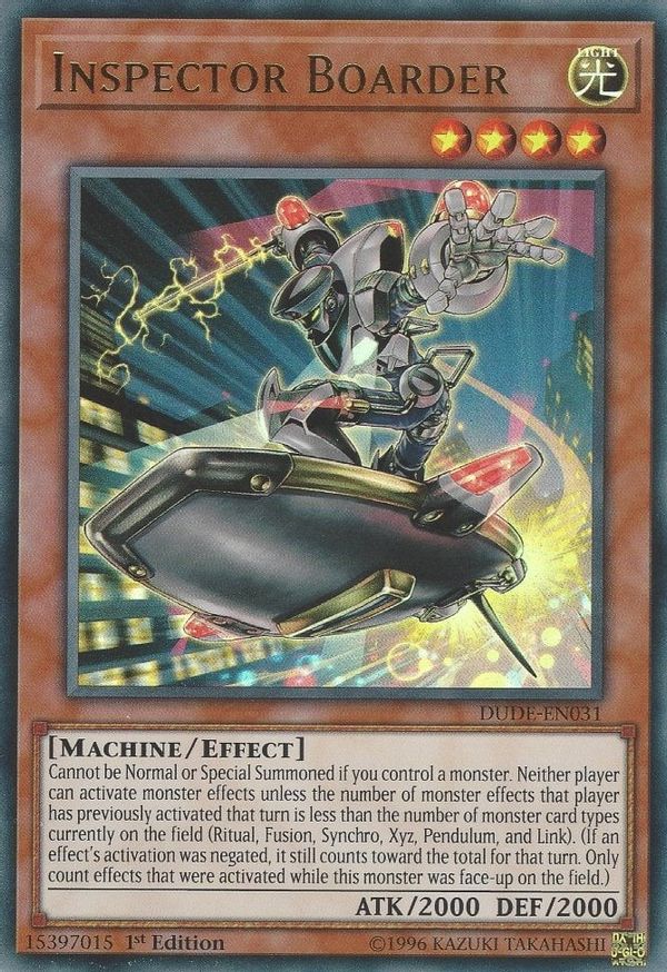 Inspector Boarder | DUDE-EN031