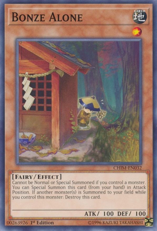 Bonze Alone | CHIM-EN032