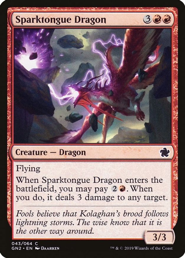 Sparktongue Dragon | 43