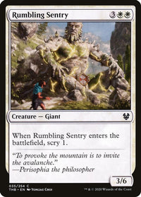 Thumbnail for Rumbling Sentry | 35